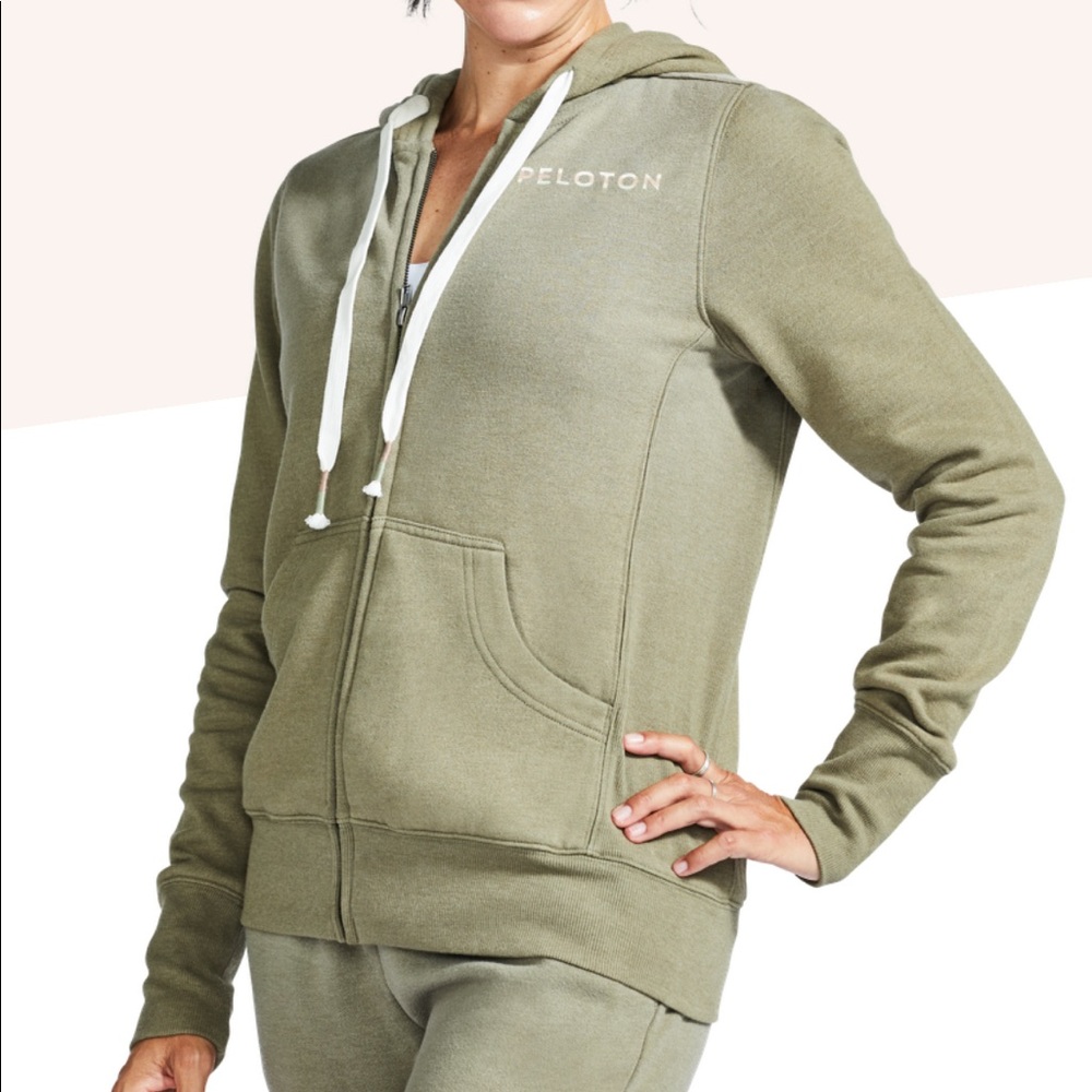 PELOTON Ultimate Zip Hoodie Large NWT